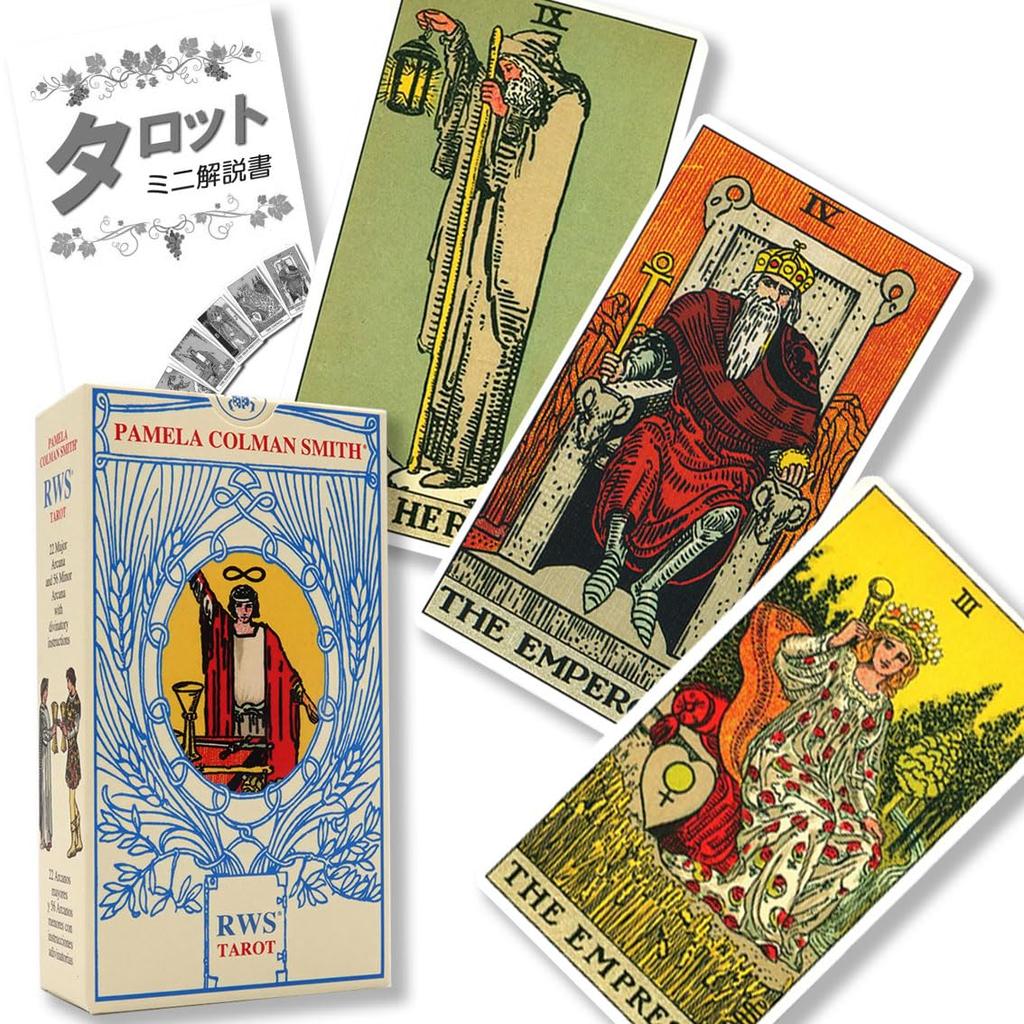 Pamela Colman Smith RWS Tarot Tarot 78 Japanese instructions authentic product cards, cards, included,