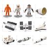 Simulation Of Space Capsule Model Astronaut Satellite Rocket Telescope Exploration Space Scene Static Ornament