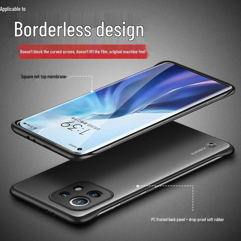 Xiaomi 11/11pro/11ultra Εξαιρετικά Λεπτή Διαφανής Θήκη Τηλεφώνου Χωρίς Πλαίσιο