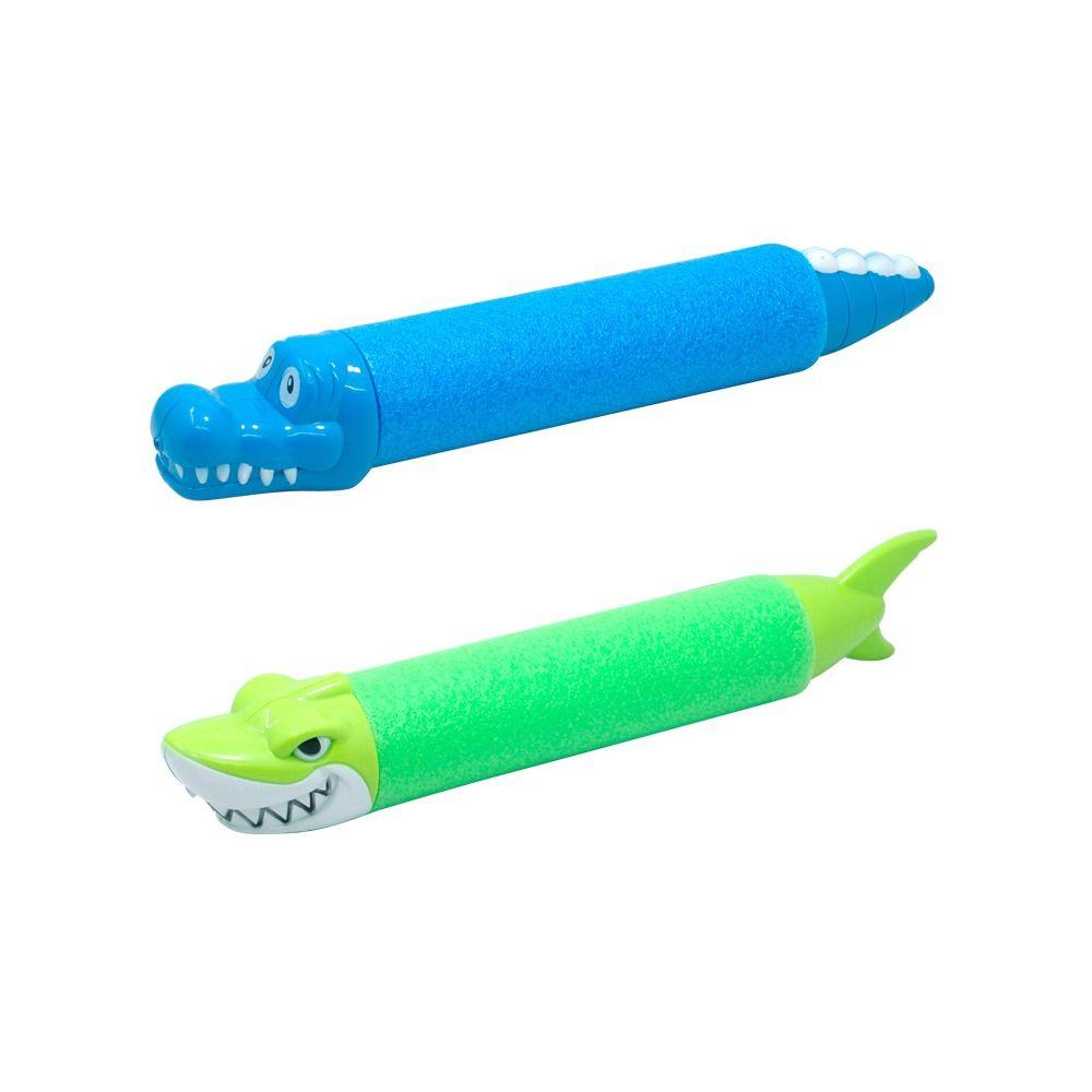 Animal Summer Animal Head Water Guns Blue/green Shark Crocodile Squirter Funny   Kids Toys
