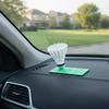 Schüttelnder Federball Badminton Auto-Schmuck Armaturenbrett-Zubehör Kreatives lustiges drehendes Dekor für Sportfans Autos