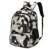 Printed Backpack Travel Fashionable Wear Resistant Schoolbag Student