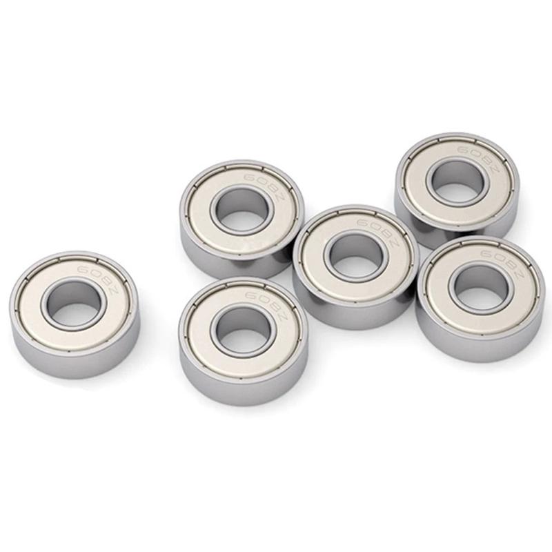 5Pcs Metal Seal High Speed Silent High Quality Deep Groove Ball Bearing 603 604 605 606 607 608 609 623 624 625 626 627 628zz