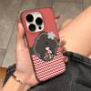 Japan Santoro G-Gorjuss Phone Case For IPhone 17 16 15 14 13 12 11 Corrugated Frosted Soft Cover Anti-Slip