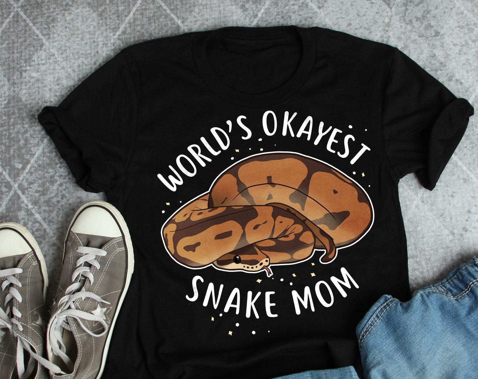 Ball Python Shirt, , Funny Reptile Tshirt, Snake Lover Gift, Animal T-shirt, Cute Snake Tee, Python, Snake Mom, Danger Noodle 110