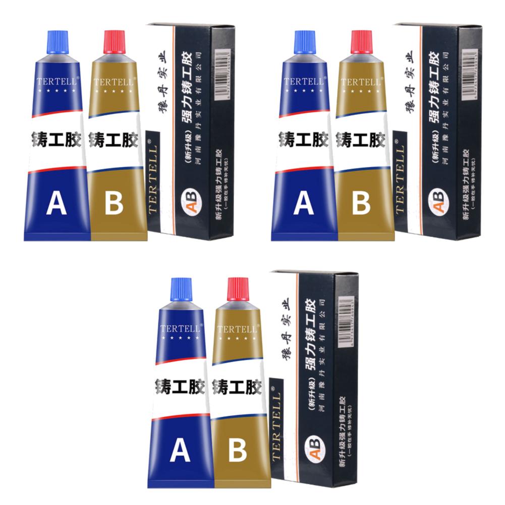 Super Strong Metal Repair Glue Welding High Temperature Resistant AB Glue Metal Plastic Filler Epoxy Adhesive Waterproof Sealant