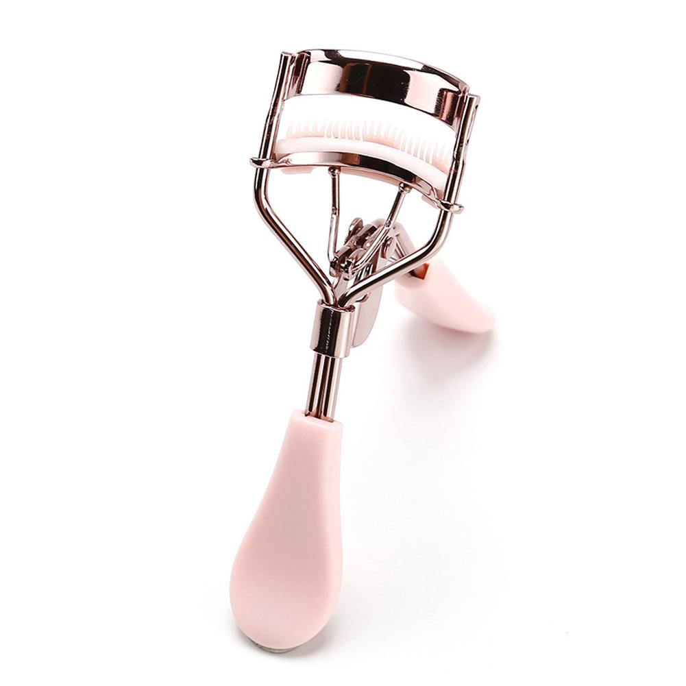Silicone Handle Eyelash Curler Practical Eyelash Curler Wide Angle Curler Suitable For Beginners In Beauty And Makeup Tools