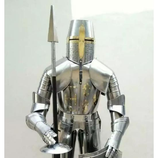 Medieval Wearable Costume Suit Of Armor Crusader Combat Full Body Armour Battle