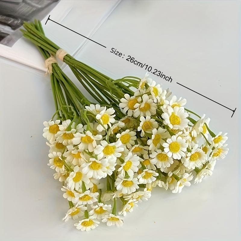 Handwritten Daisy Bouquet, Fresh Color Scheme, Suitable for Decoration in Hotels, Homes, Offices, Weddings, and Dining Tables