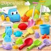 1 Set Plastic Beach Sand Play Toys Snow Shoveling Sand Molds Tools  Sand Beach Game