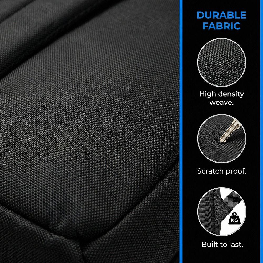 Universal Ergonomic Men Backpack Wear Resistant Large Capacity Business Backpack Casual Style Oxford Cloth Computer Bag Hiking