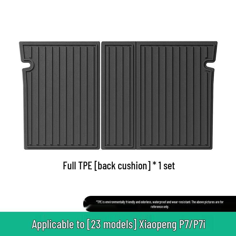Compatible TPE Floor Mats, Seat Back Mats, and Trunk Mats for Xiaopeng P7/P7i/P7+ (Models 23-26)