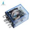 DC 12V 24V 220/240V AC 10A 8PIN Coil Power Relay DPDT LY2NJ HH62P HHC68A-2Z With Socket Base Relays 5