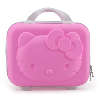 Tragbarer ABS Hello Kitty Make-up- und Aufbewahrungskoffer