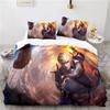 Japan Anime ONE PUNCH-MAN 3D Pattern Duvet Cover Set with Pillowcase 2/3pcs Cartoon Bedding Sets Bed Linen Queen King Bedclothes