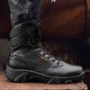 High-top Boots Men Anti-slip Lace-up Shock-absorbing Thick-soled Ankle Boots Men Comfortable Breathable Outdoor Casual Shoes Men