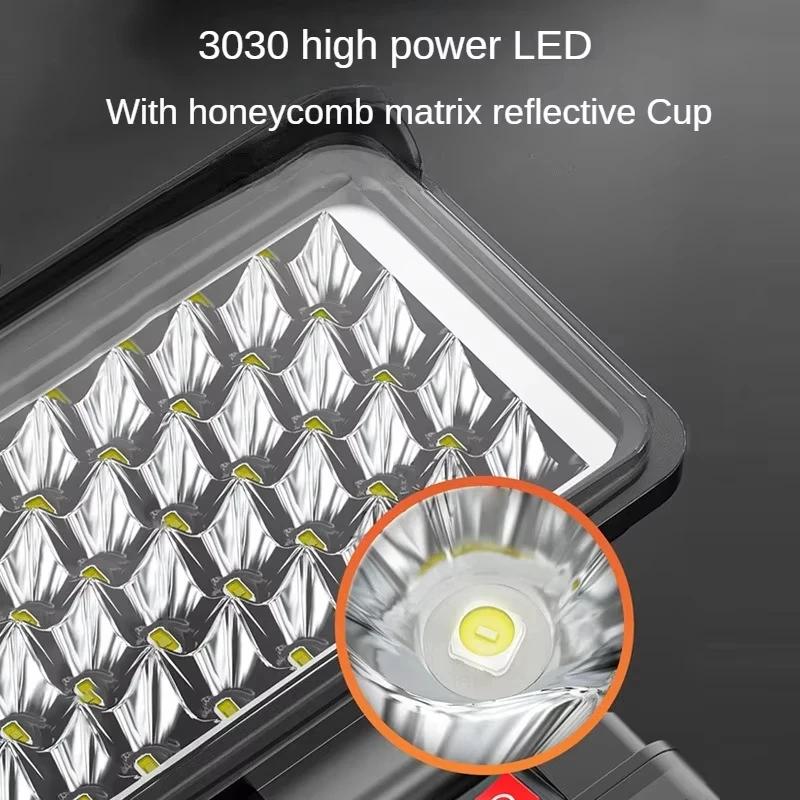 Led Light For Makita Battery 4In Portable Spotlight Cordless Outdoor Work Fishing Handheld Emergency ToolLight No Battery No USB