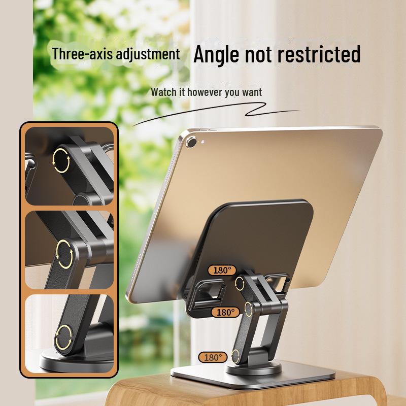 360° Drehbarer Aluminium Tablet- & Telefonständer
