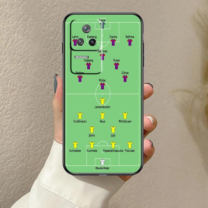 

Чехол Football Soccer Tactics Time для Xiaomi 17 Pro Max 14 15 Ultra 13T 14T 15T Pro POCO X7 X3 X5 X6 F5 F6 F7 F8 Pro POCO F5