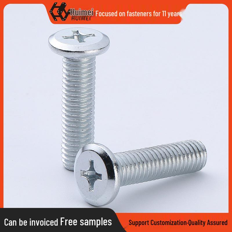 Flat Head Chamfered Inner Hexagon Furniture Screw, Cross Flat Head Counter-Lock Screw