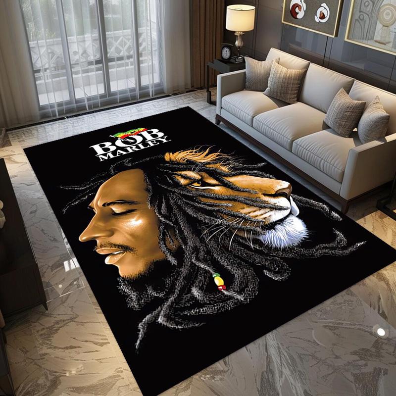 Vibrant Peace Love Harmony carpet floor mats Doormat Dormitory decoration Art Bathroom mat