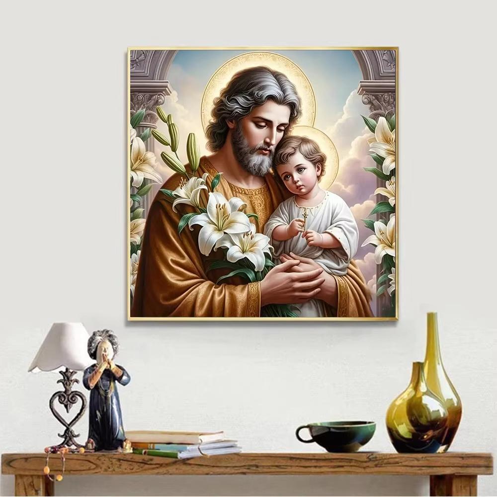 Jesus Religion Diamond Painting Cross Stitch Kits Mosaic Embroidery Home Decoration 5D DIY Art New Arrivals