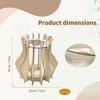 DIY Craft DIY Flower Vase Assemble Kit Wooden Vase Kit Bouquet Vase  Office Decor