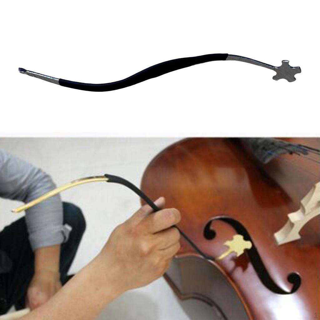 Housle S Style Sound Post Setter Hák na sloup, nástroje pro údržbu Luthier Tool pro