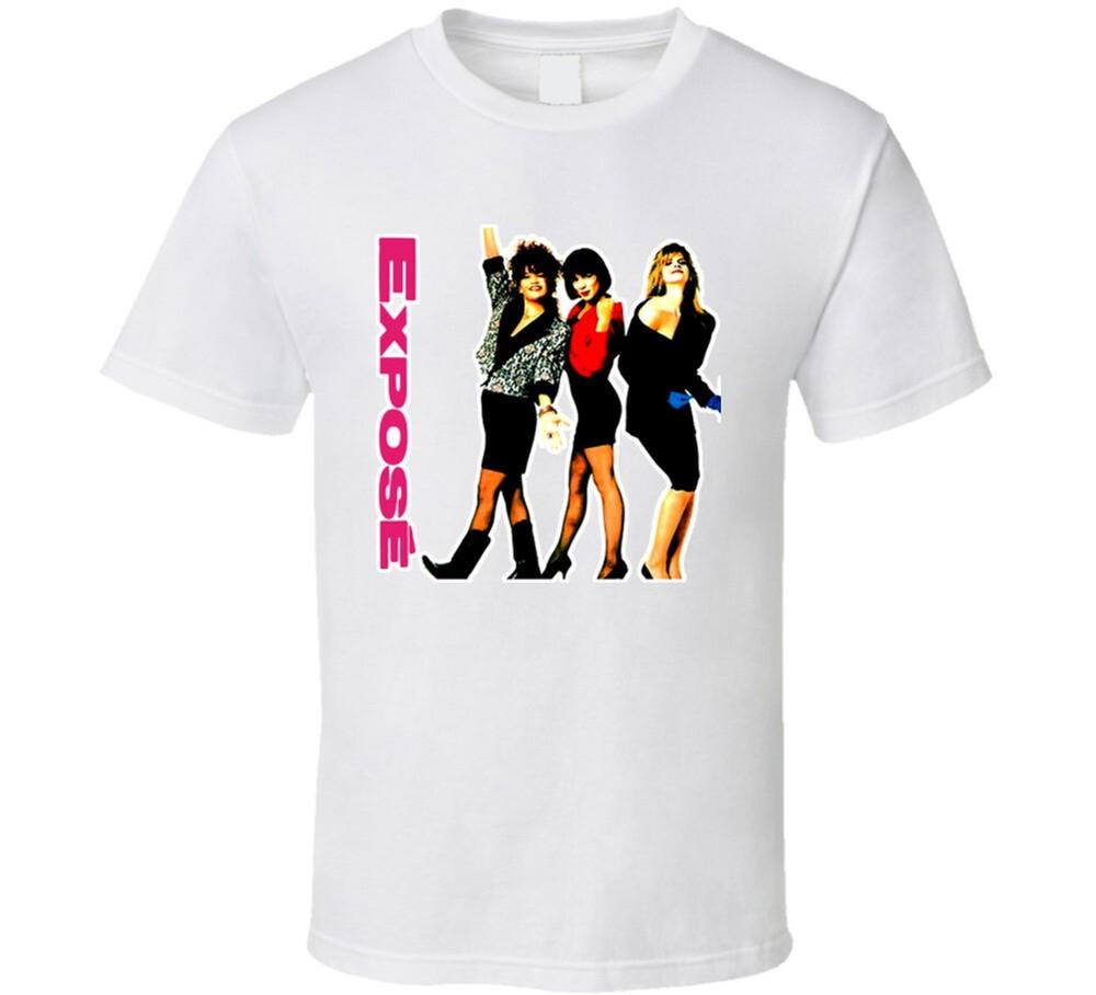 Expose 80s Girl Music Group T Shirt Unisex T-Shirt L