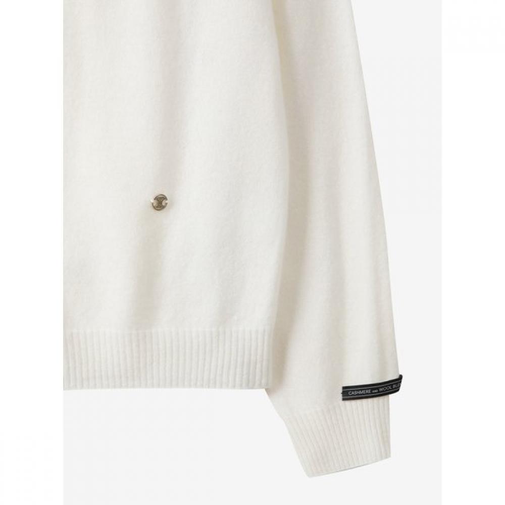 Cc Collect Cashmere Blend Logo Pullover C254ksk133