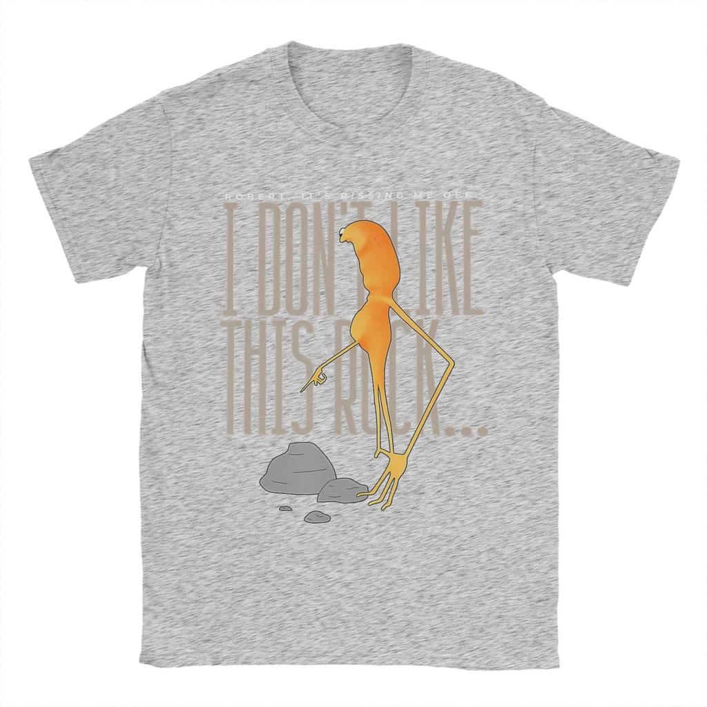 Marcus The Worm I Don't Like This Rock T Shirts for Men Cotton Vintage T-Shirts Crew Neck Tee Shirt Clothes Birthday Gift