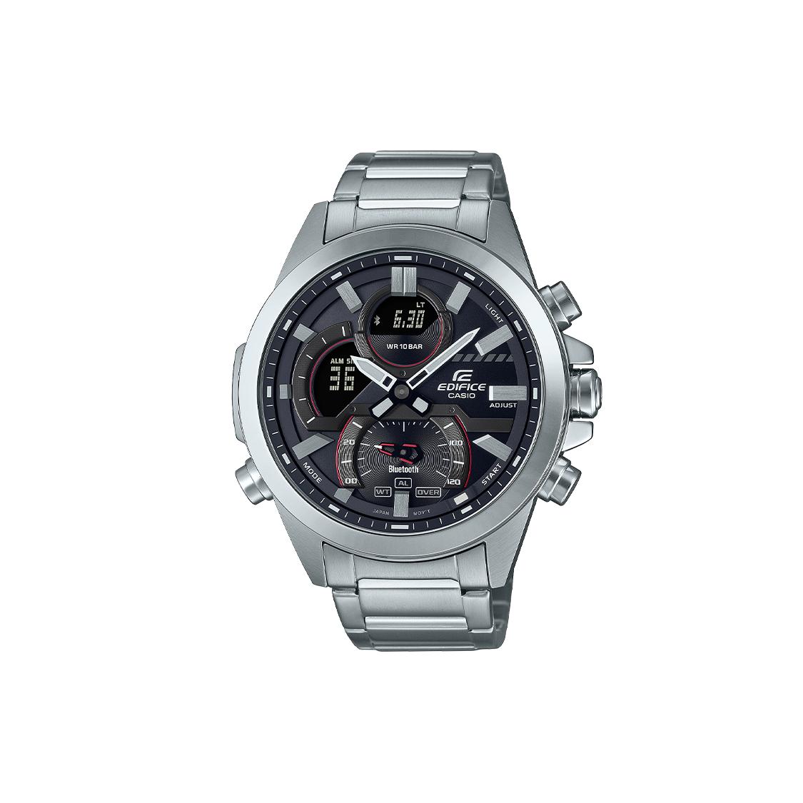 CASIO Men EDIFICE Black Watch ECB-30D-1A ECB-30D-1A Black Dial