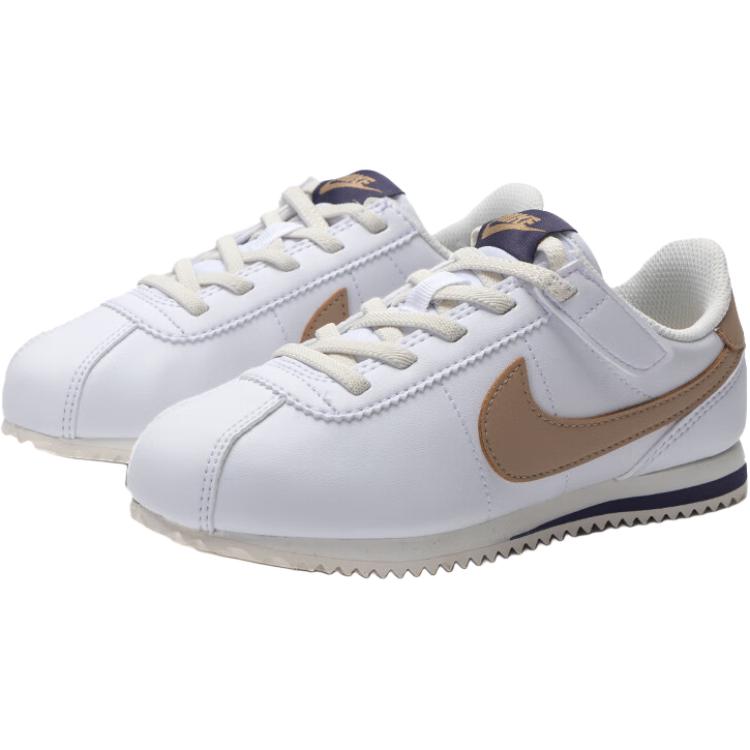 Nike Cortez EasyOn PS White Hemp Kids Sneakers Dark-Raisin DM0951-109