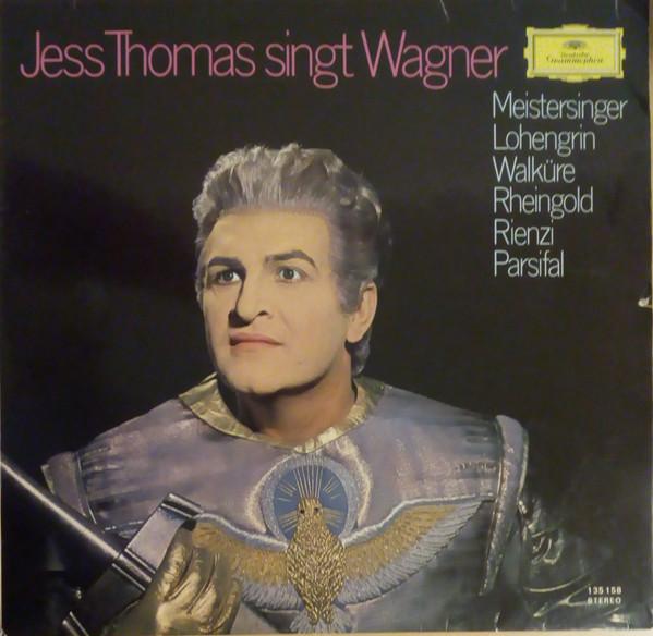 LP Record JESS THOMAS RICHARD WAGNER Jess Thomas Singt Wagner 135158 Deutsche Grammo Germany Classical Used