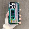 Cool Retro Cassette Phone Case for iPhone 17 16 15 14 13 12 11 Series Pro Max Plus Double Layer Protection