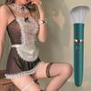 Massage Vibrator Deep Stimulation Rechargeable USB Charging Makeup Brush Design Convenient Flirting Use ABS Clit Stimulator Masturbator Massage Stick