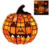 Pumpkin Halloween Stained Resin Pumpkin Lamp Pumpkin Stained Resin Lamp 2026 Halloween Pumpkins Toilet Lights Inside Toilet Bowl