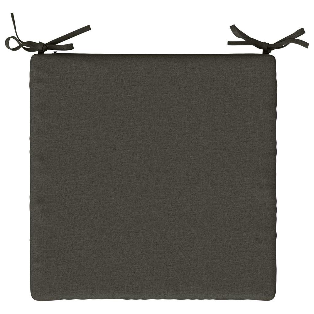 4 piece seat cushions SOEST 4 pcs. 100percent  Polyester Anthracite