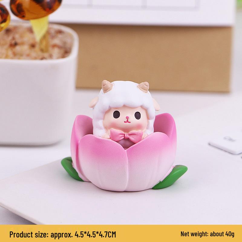 Cute Pet Bounce Ornament: Stress-Relief Desk Decor & Birthday Gift