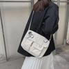 Canvas Wild Bag Cute Student Women Handbags Shoulder Bag Female Japanese Harajuku Diagonal Crossbody Bags For Girl