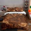 Swirled, Wooden, Textured Bedding Duvet Cover Sets Duvet Covers Pillowcases Gifts (1 * Duvet Cover 2 * Pillowcases, Without Duvet Insert)