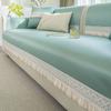 Summer Cool Sofa Cushion Summer  New Cold Combination Sofa Universal Straight Row Seat Cushion Cover Towel