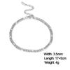 Stainless Steel Gold Color Bracelet Twist Figaro Cuban Chain Bracelets Women Trendy Minimalist Jewelry Gifts
