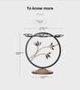 Retro Creative Inverted Wine Glass Rack for Home Decor