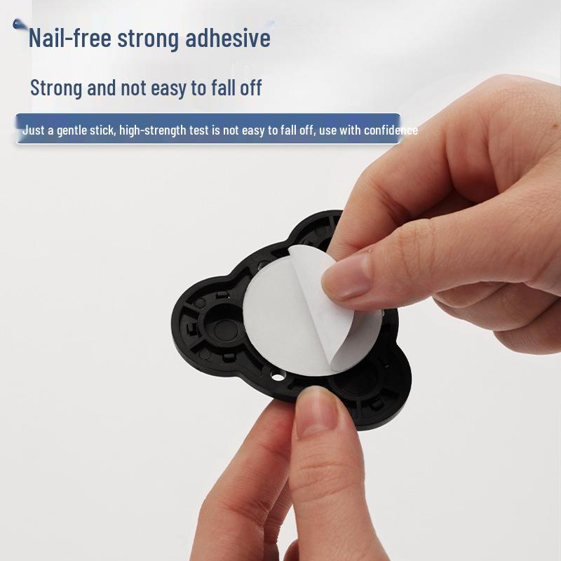 Cicha Samoprzylepna Podstawa Mobilna: Uniwersalne kółko bez wiercenia z pogrubionym łożyskiem kulkowym do użytku domowego