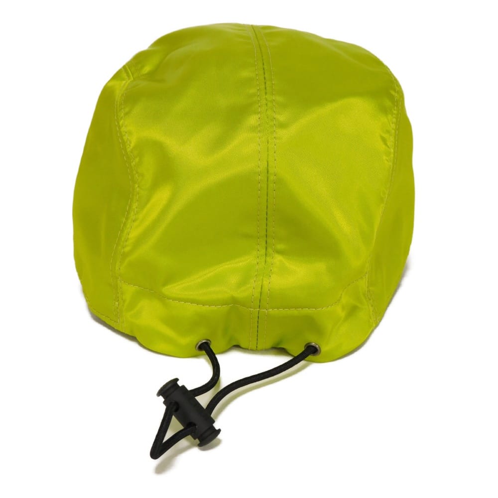 Used 11491 Baguette Pouch Baseball Cap FXQ934 ANBA F0L89 7919 Jet Acid Green TU 22.8" FF Logo Nylon Wasabi Men's from