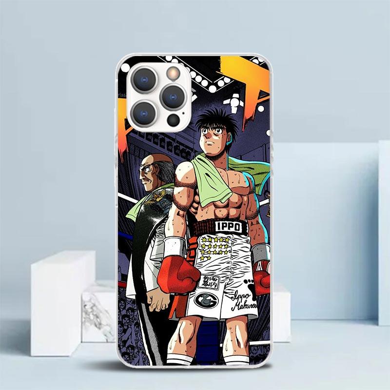 Hajime No Ippo Comics Soft Cover for iPhone 16 17 Air 15 14 Pro Max 16E Phone Case 13 Mini 12 11 7 SE 8 Print Pattern Fit Cases