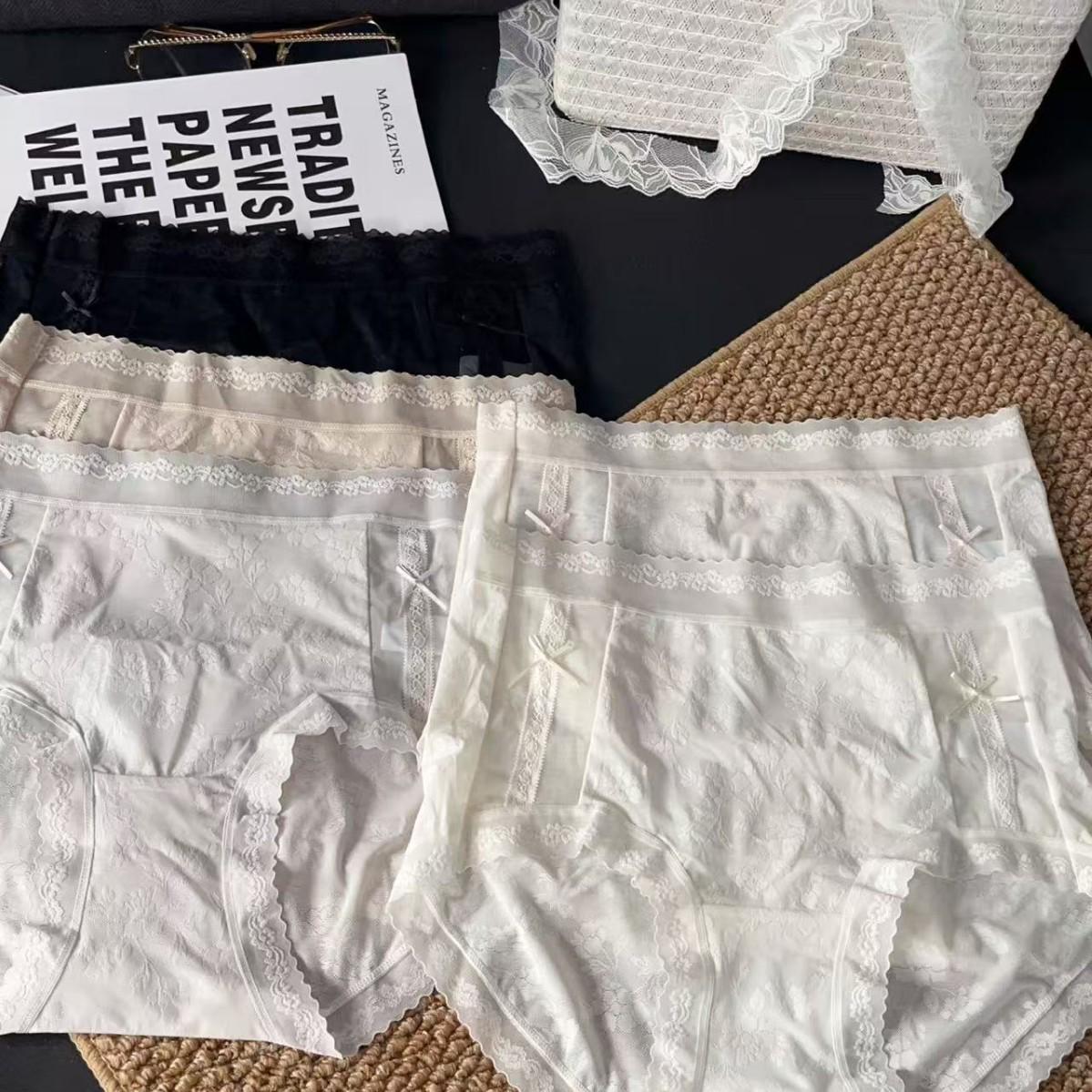 Spring/Summer Women s Seamless Lace Panties - Soft, Girly, Sexy, Transparent Design One Size