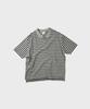 Oul Polo T Shirt Flat Love Gray Stripe