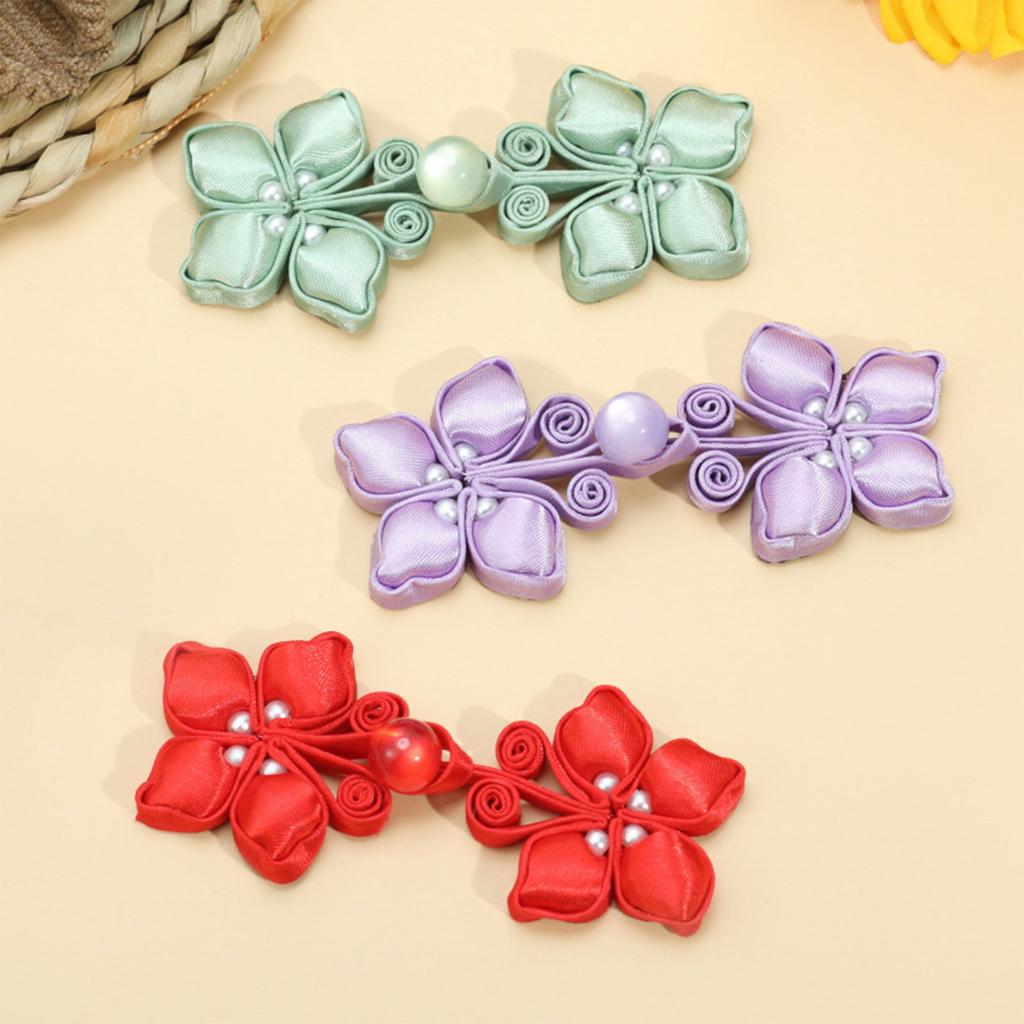 Cheongsam Buttons for Cheongsam Cardigan Costume Outfit Sewing Chinese Closure Buttons Handmade Sewing Fasteners Closure